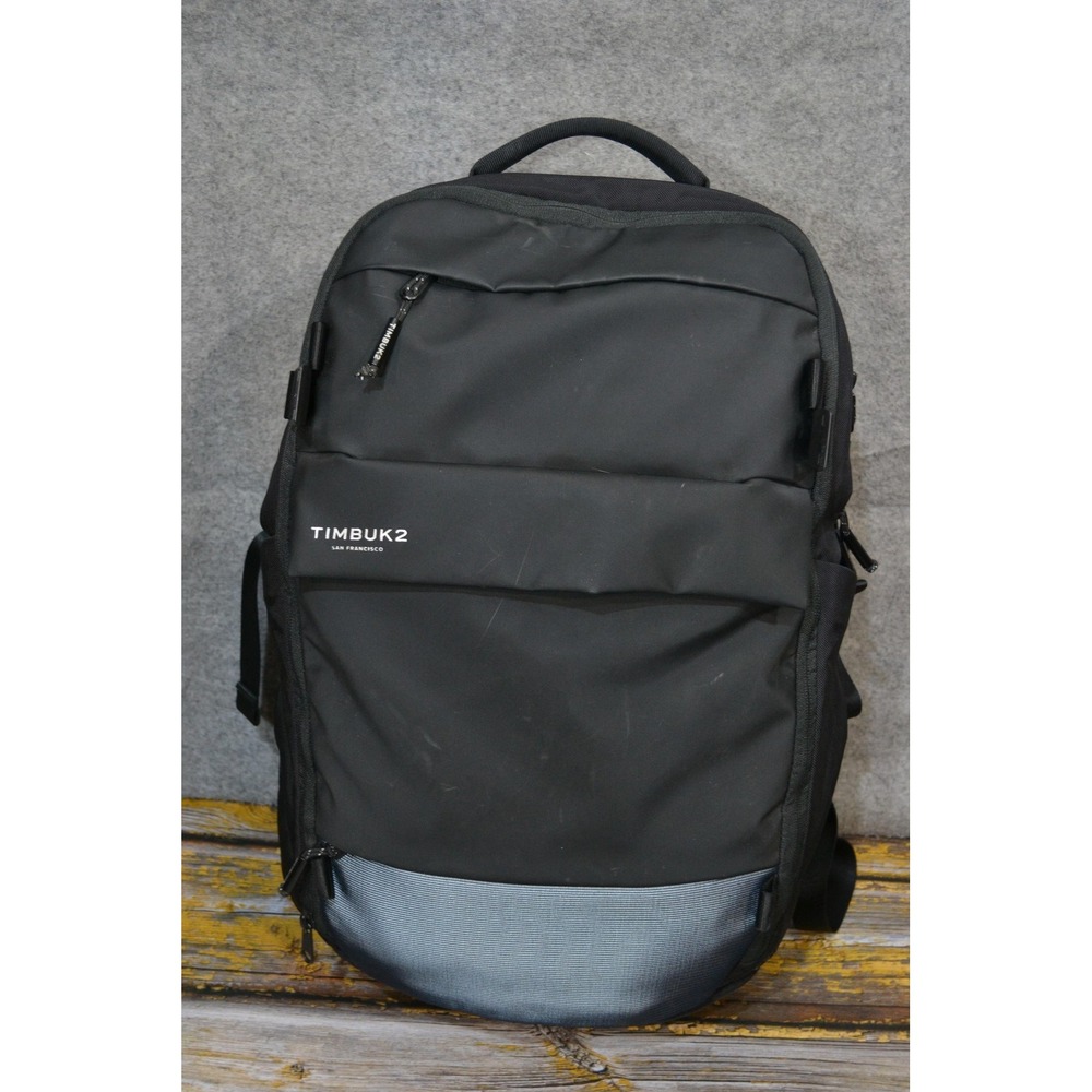 Timbuk2 Parker Commuter Laptop Backpack Black Soft Case Travel Bag Daypack